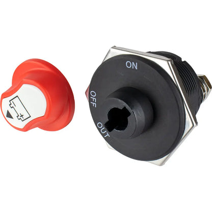 Sea-Dog Mini Battery Switch Key with Removable Knob - 32V, 300A
