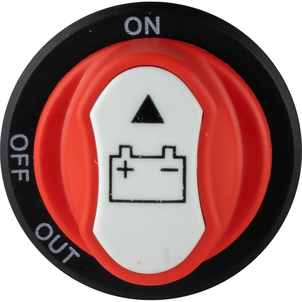 Sea-Dog Mini Battery Switch Key with Removable Knob – 32V, 100A, Part #422732-1