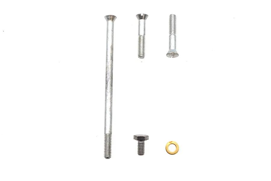 Colony Primary Cover Screw Kit with Cadmium Finish for Harley Davidson XL 1957-1966 by Colony