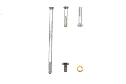 Colony Primary Cover Screw Kit with Cadmium Finish for Harley Davidson XL 1957-1966 by Colony