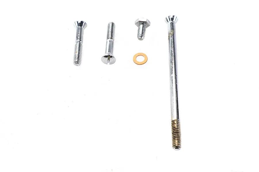 Colony Primary Cover Screw Kit Chrome for Harley Davidson K Models by Colony