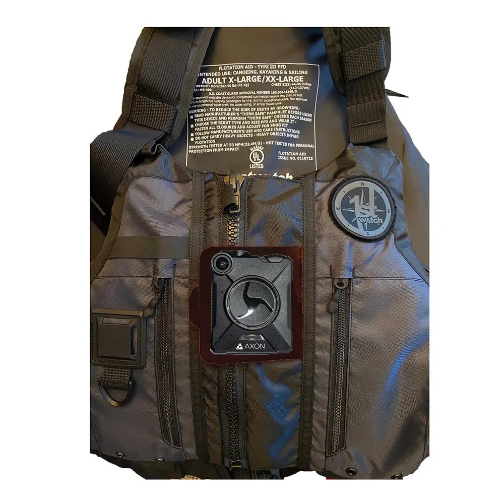 First Watch Body Cam Flap for AV-1000 Kayak Style Duty PFDs