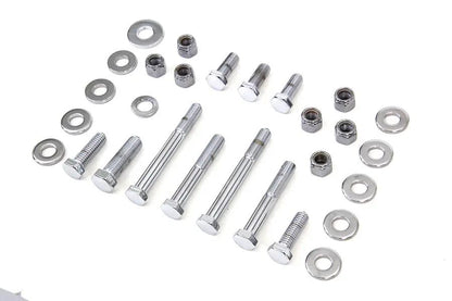 Colony Chrome Engine Mount Bolts Kit for Harley Davidson FXST (1984-1993) by Colony