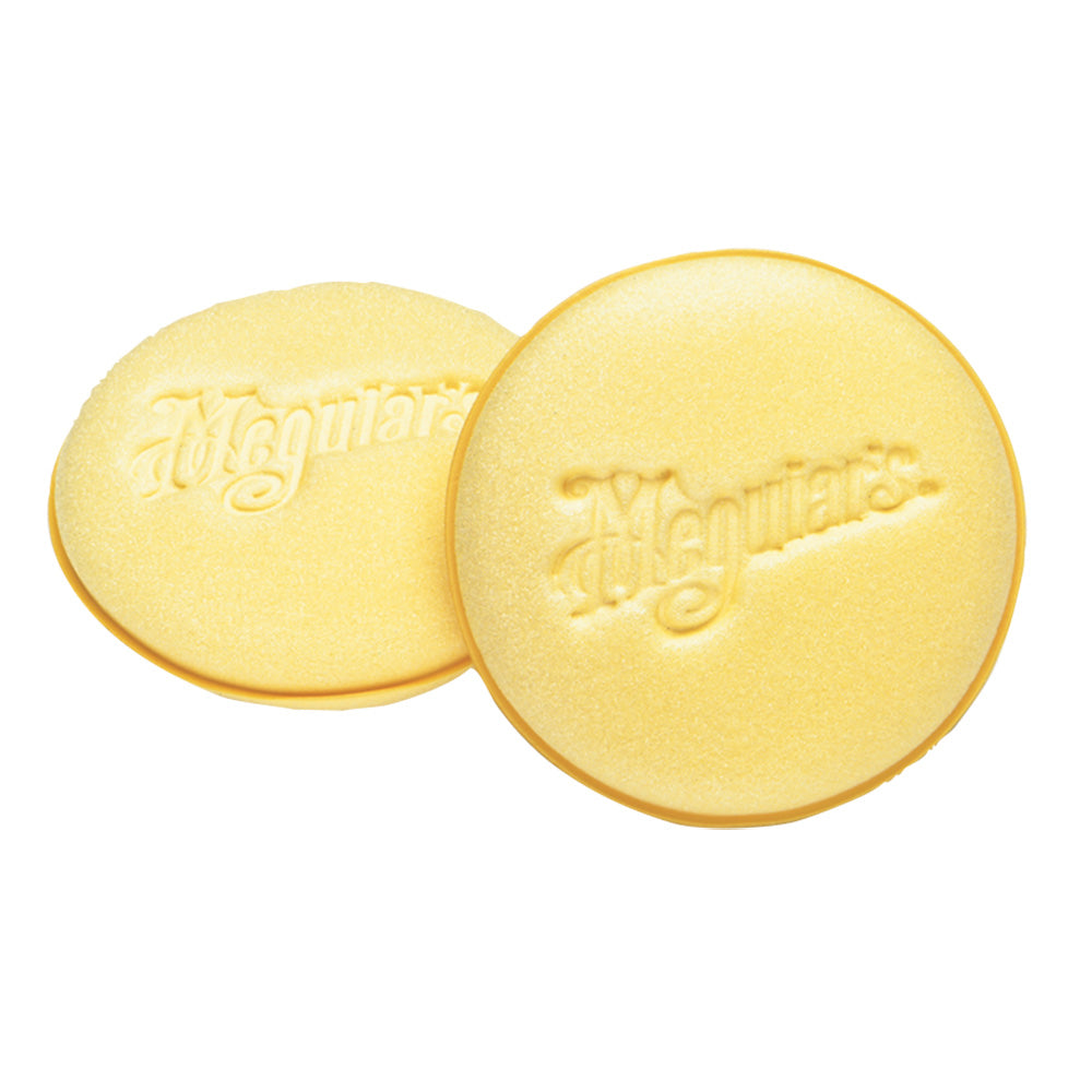 Meguiar's Foam Applicator Pad - 4-1/2 Inch, 4-Pack for Smooth Application on All Surfaces