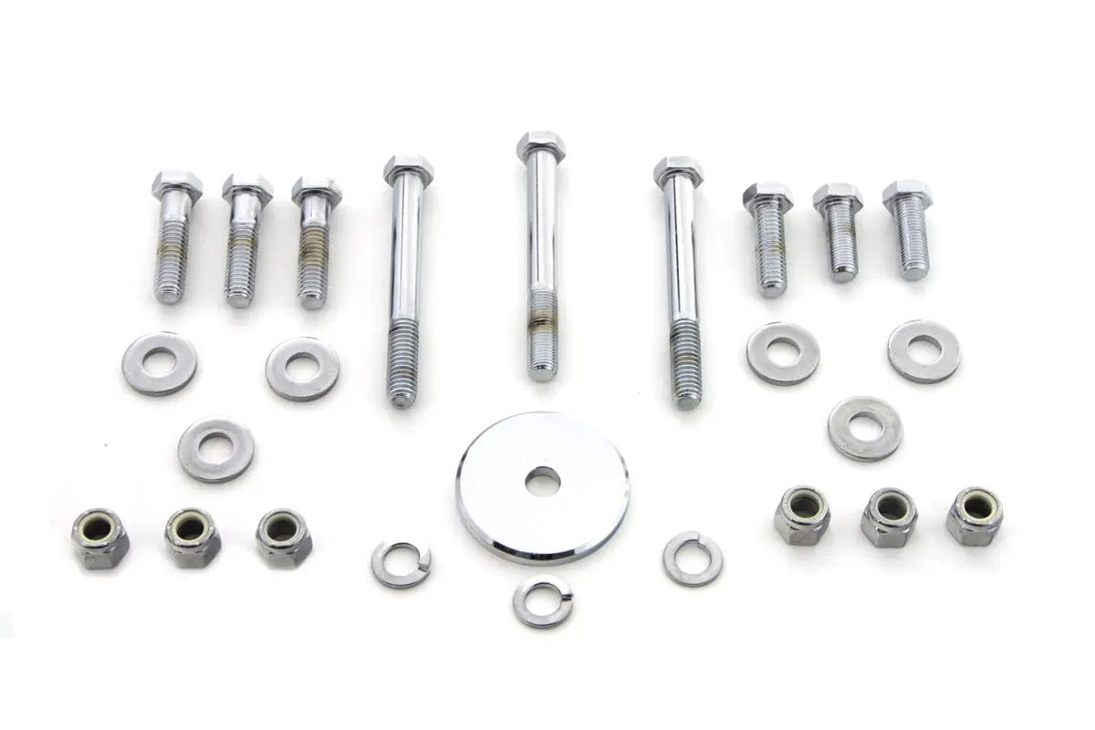 Colony Chrome Lower Engine Mount Kit for Harley Davidson FXR and FLT Models by Colony