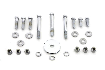 Colony Chrome Lower Engine Mount Kit for Harley Davidson FXR and FLT Models by Colony