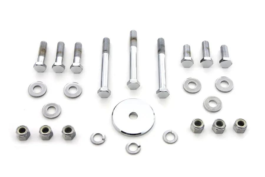 Colony Chrome Lower Engine Mount Kit for Harley Davidson FXR and FLT Models by Colony