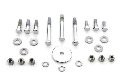 Colony Chrome Lower Engine Mount Kit for Harley Davidson FXR and FLT Models by Colony