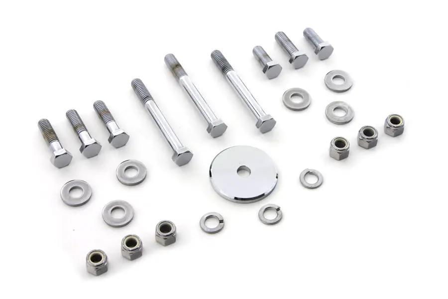 Colony Chrome Lower Engine Mount Kit for Harley Davidson FXR and FLT Models by Colony