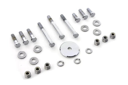 Colony Chrome Lower Engine Mount Kit for Harley Davidson FXR and FLT Models by Colony