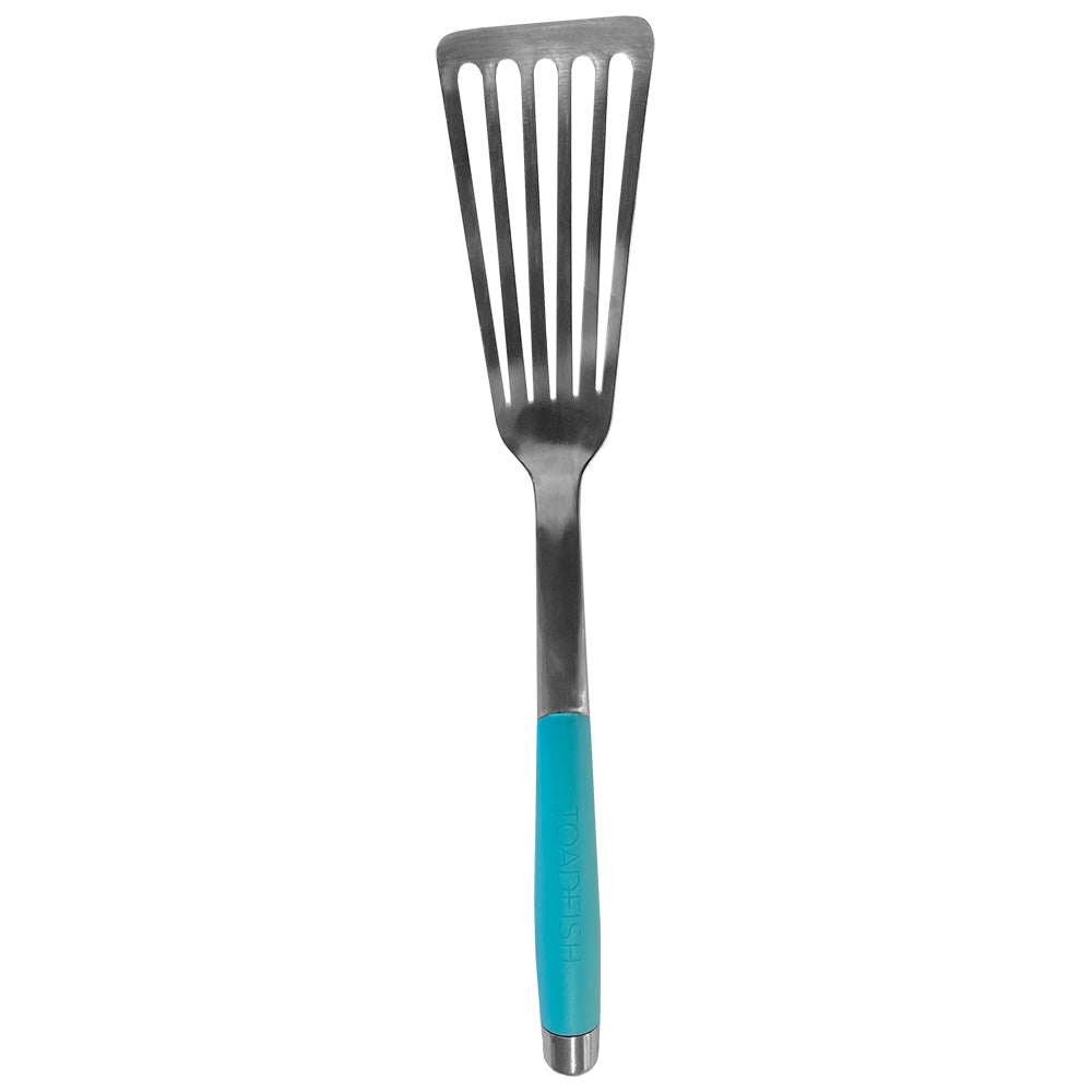 Toadfish Ultimate Spatula - Stainless Steel, Flexible Tip with Built-In Rest