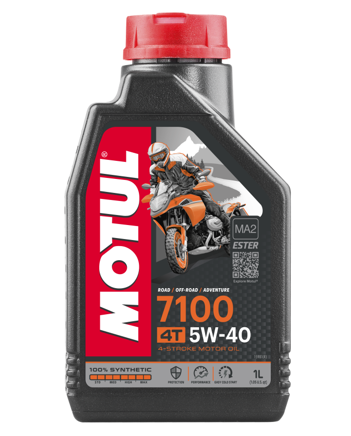 MOTUL 7100 5W40 4T Motorcycle Oil - 1 Liter