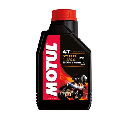 MOTUL 7100 10W50 4T Motorcycle Oil - 1 Liter by MOTUL
