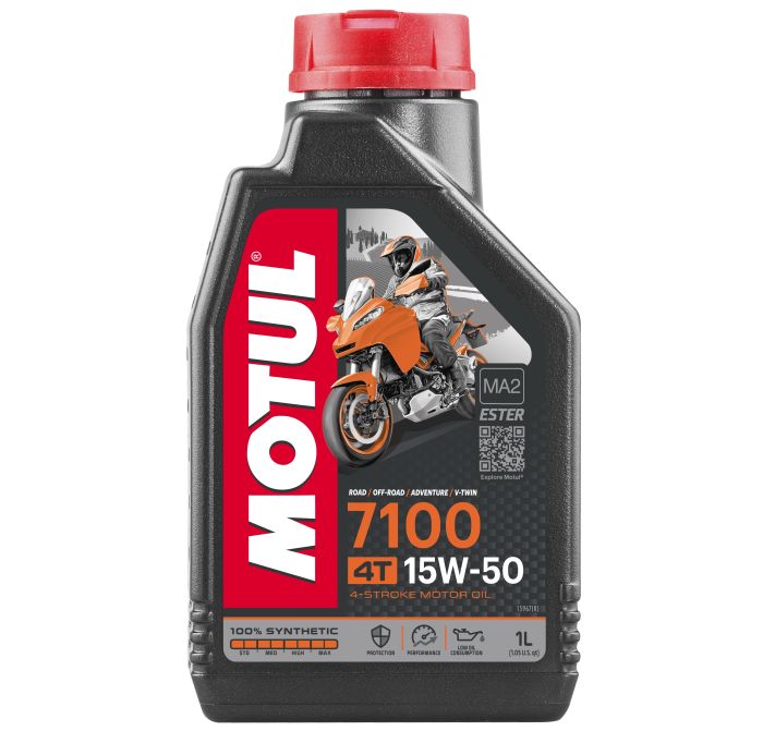 MOTUL 7100 15W50 4T Engine Oil - 1 Liter