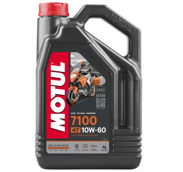 MOTUL 7100 10W60 4T Motorcycle Oil - 4 Liters