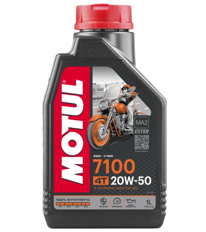 MOTUL 7100 20W50 4T Motor Oil - 1 Liter
