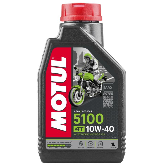 MOTUL 5100 10W40 4T Motorcycle Oil - 1 Liter