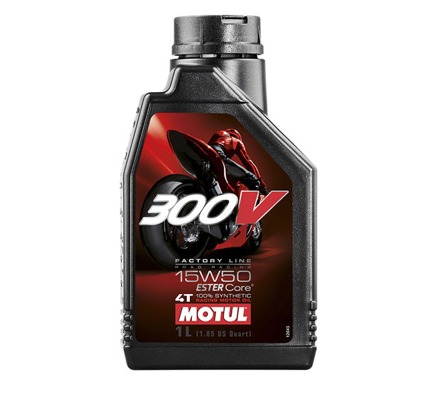 MOTUL 300V FL Road Racing 15W50 Motor Oil - 1 Liter