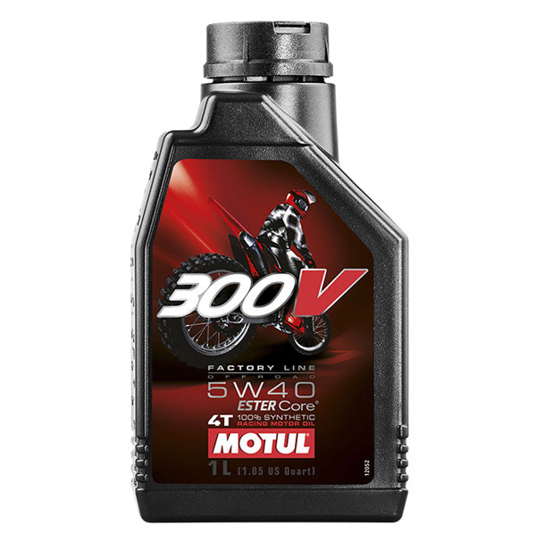 MOTUL 300V FL Off Road 5W40 Motor Oil - 1 Liter