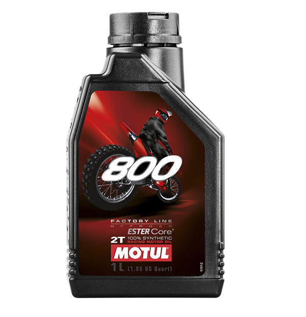 MOTUL 800 2T FL Off Road Motorcycle Oil - 1 Liter