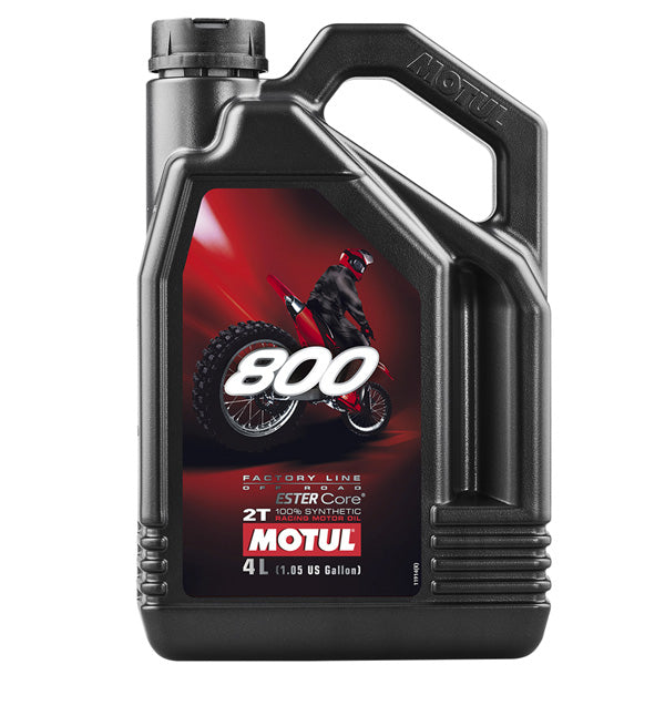 Motul 800 2T FL Off Road Engine Oil - 4 Liters