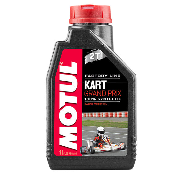 MOTUL Kart Grand Prix 2T 1 Liter Engine Oil - High-Performance Two-Stroke Lubricant