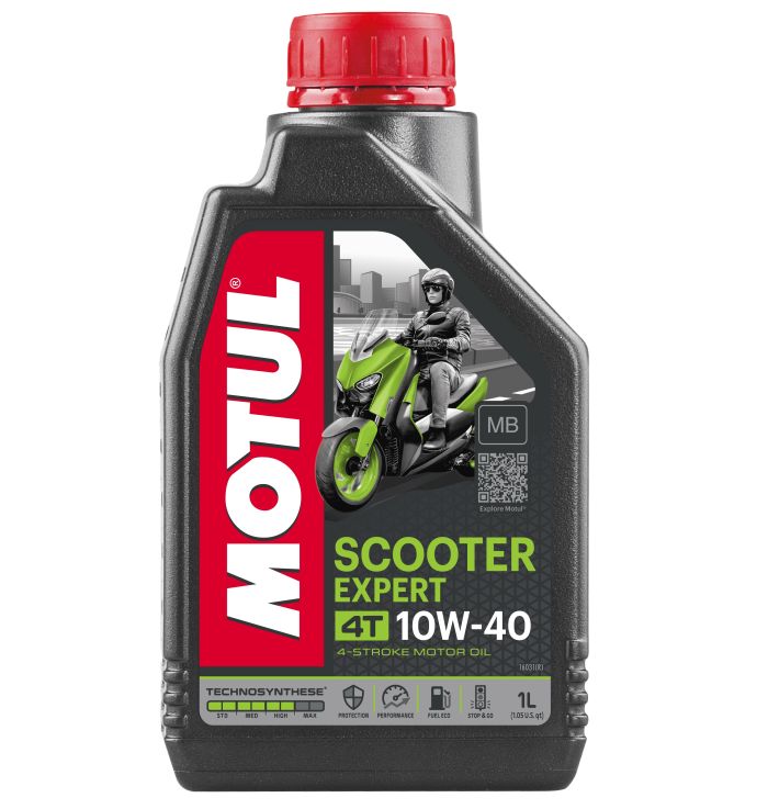 MOTUL Scooter Expert 4T 10W40 MB – 1 Liter Motorcycle Oil