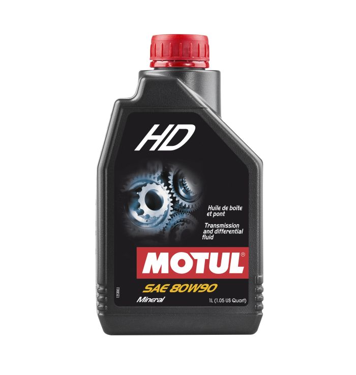 MOTUL HD 80W90 Gear Oil - 1 Liter, Heavy Duty Transmission Lubricant