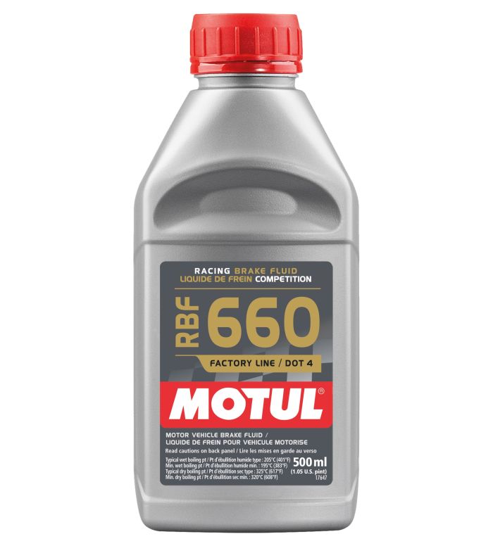 MOTUL RBF 660 Factory Line Brake Fluid - 16.9 fl oz (0.5L)