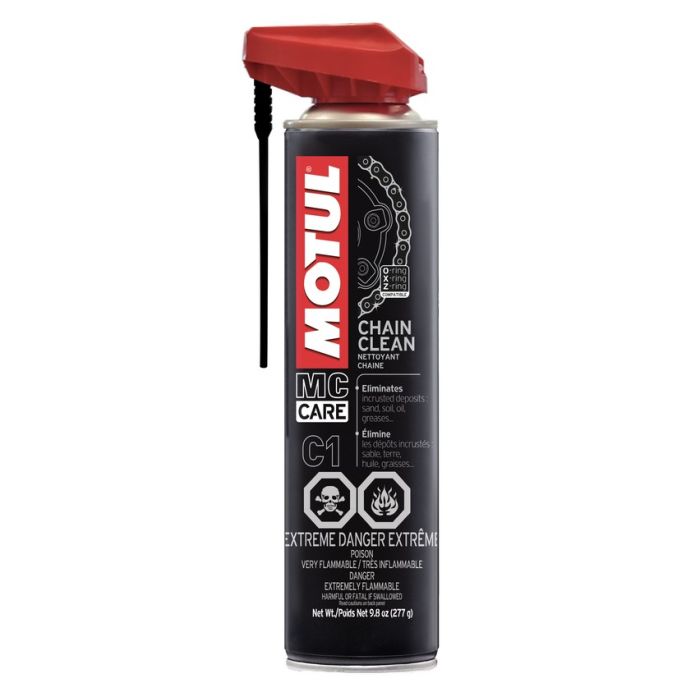 MOTUL C1 Chain Clean - 0.4 Liter Can for Motorcycle and Bicycle Chains