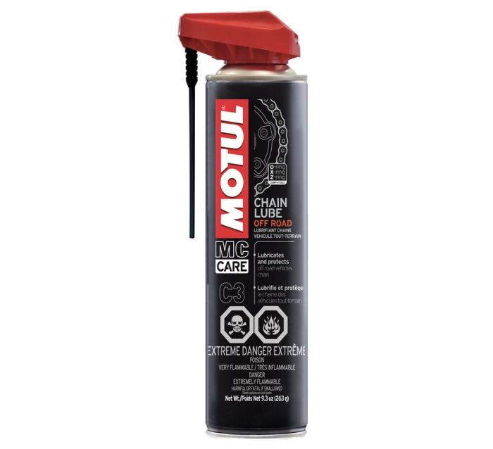 MOTUL C3 Chain Lube OR - 0.4 Liter Can for Superior Chain Protection