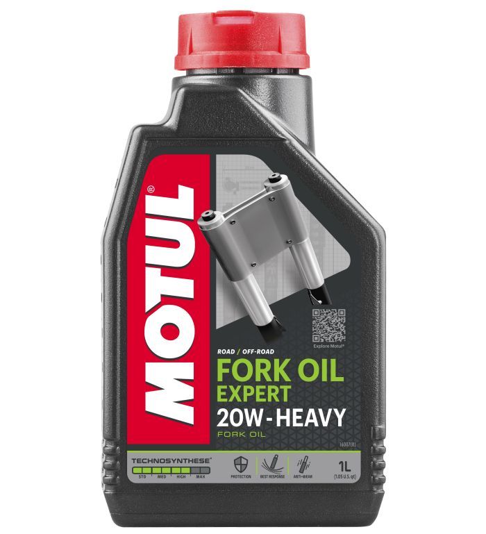 MOTUL Fork Oil EXP H 20W, 1 Liter - High-Performance Suspension Fluid