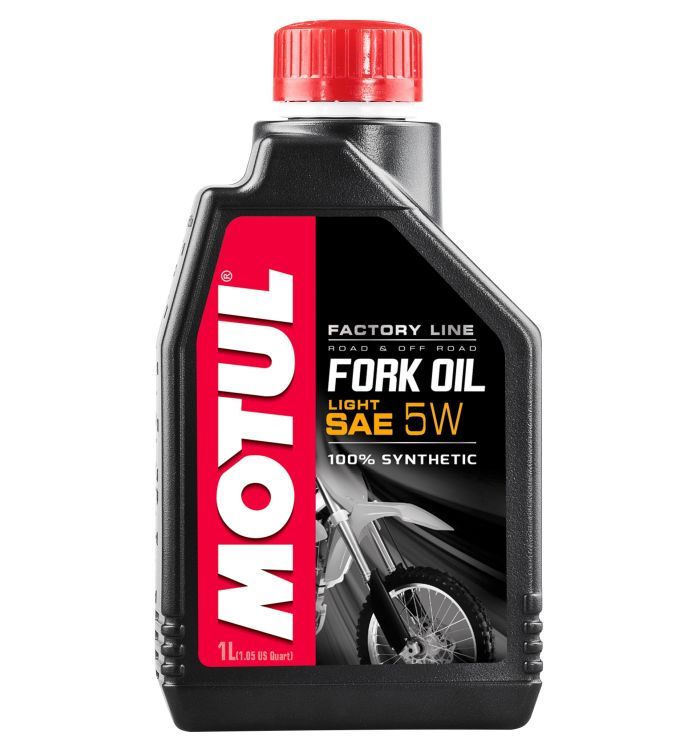 MOTUL Fork Oil FL L 5W - 1 Liter for Motorcycle Suspension Maintenance