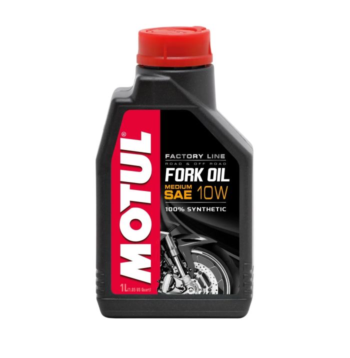 MOTUL Fork Oil FL M 10 - 1 Liter for Motorcycle Suspension Maintenance