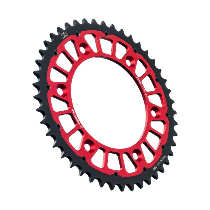 JT Sprocket TwinStar Red 45-Tooth Chain Sprocket JTX210.45RED