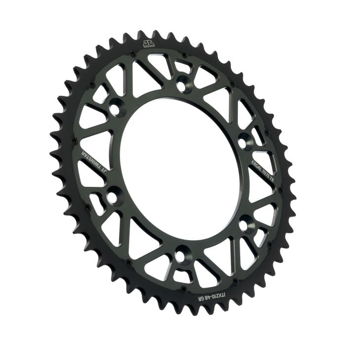 JT Sprocket TwinStar Gray 48-Tooth Chain Sprocket JTX210.48GR
