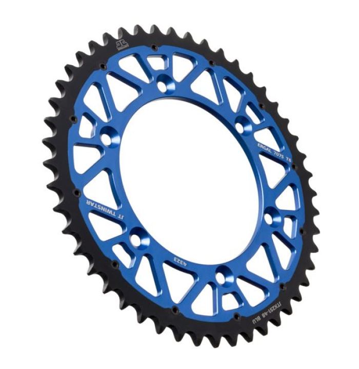 JT Sprocket TwinStar Sprocket Blue 48-Tooth JTX251.48BLU for Heavy Machinery