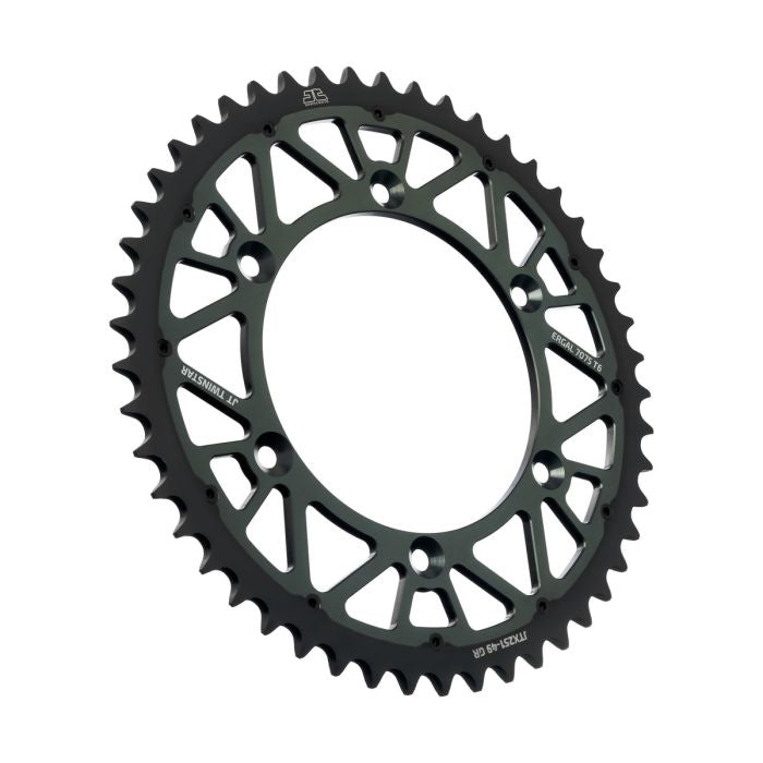 JT Sprocket TwinStar Gray 49-Tooth Sprocket - Part JTX251.49GR
