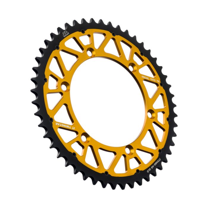 JT Sprocket TwinStar Sprocket Gold 49-Tooth JTX460.49GLD for Heavy-Duty Applications