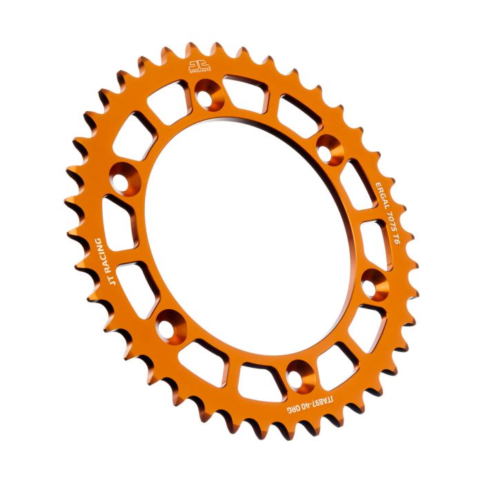 JT Sprocket Rear Alloy Sprocket Orange 40-Tooth - Part Number JTA897.40ORG