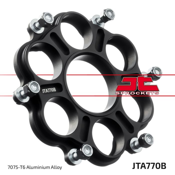 JT Sprocket Rear Alloy Sprocket Carrier JTA770B - Durable Motorcycle Part