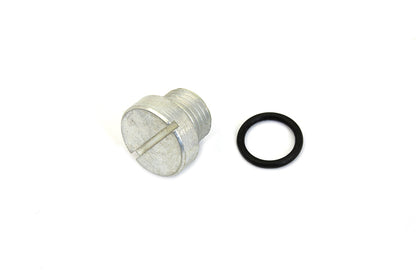 Colony Oil Screen Plug Cadmium for Harley Davidson FL Models