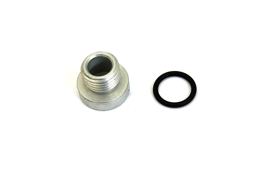 Colony Oil Screen Plug Cadmium for Harley Davidson FL Models