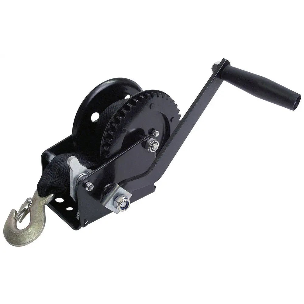 Attwood Marine 1200 lb Single Drive Winch with 2" x 20' Nylon Strap