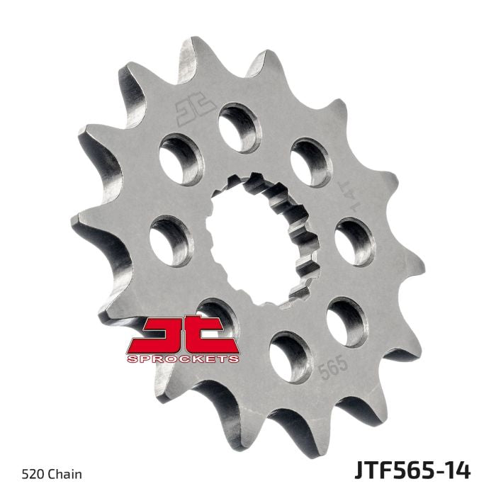 JT Sprocket Front Sprocket 14 Tooth JTF565.14 for Motorcycle and ATV Applications