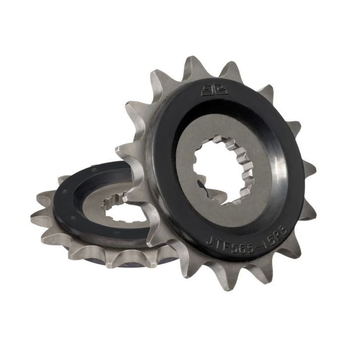 JT Sprocket Front Sprocket 15 Tooth with Rubber Buffer (Part JTF565.15RB)