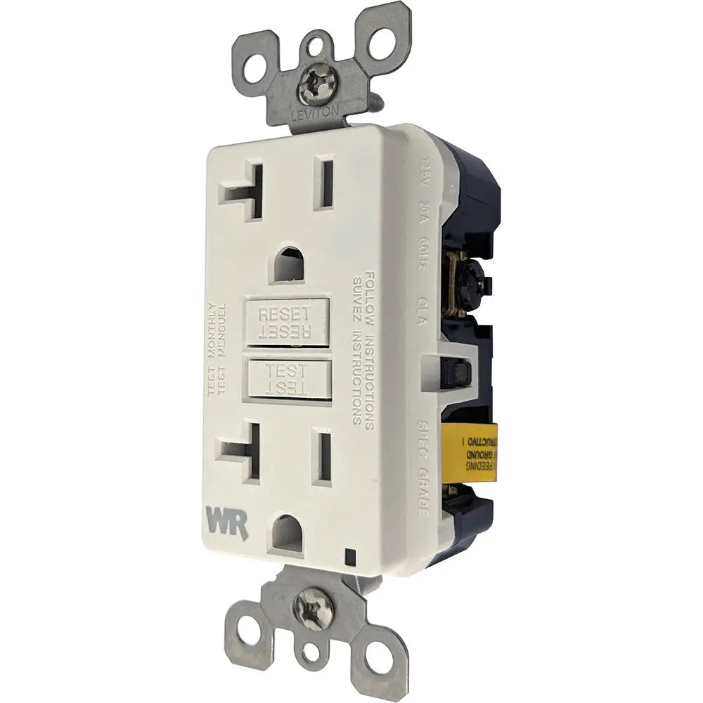 Blue Sea Systems 1698 Marine-Grade Dual GFCI Receptacle for Marine and Outdoor Use
