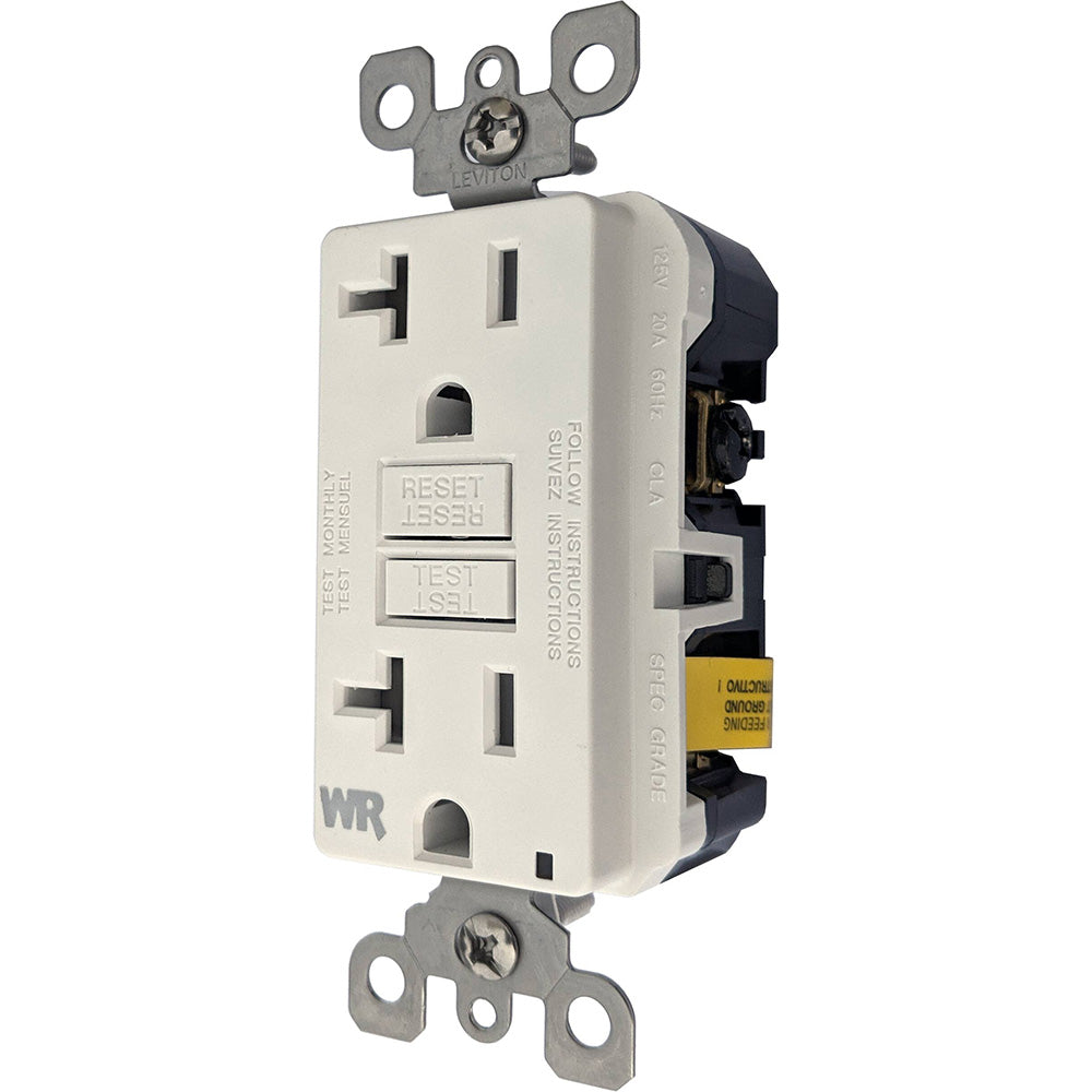 Blue Sea Systems 1698 Marine-Grade Dual GFCI Receptacle for Marine and Outdoor Use