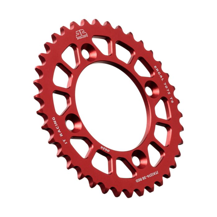 JT Sprocket Rear Alloy Sprocket Black 38 Tooth - JTA1214.38BLK