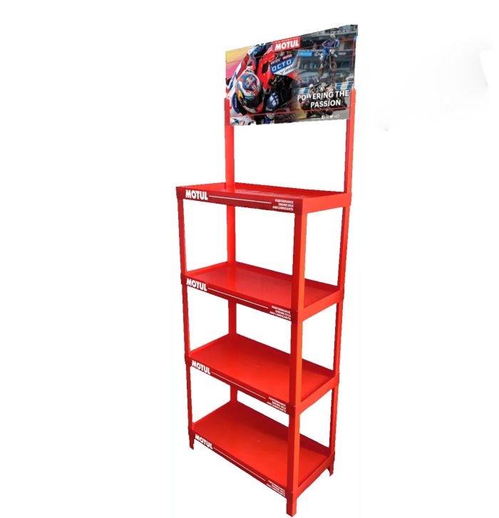 MOTUL 207771 Display Rack for Efficient Organization